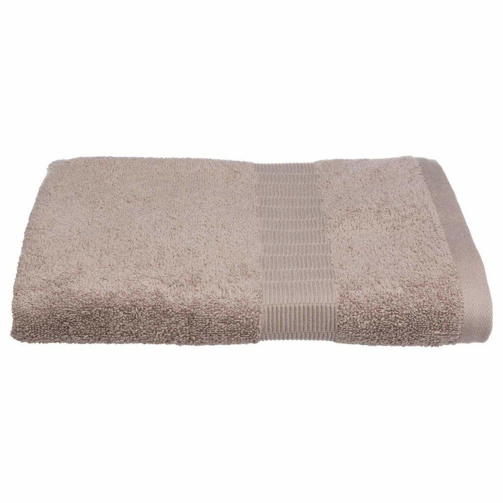 5five Simply Smart Taupe bavlněný ručník s bordyura, praktický koupelový textil - EMAKO.CZ s.r.o.