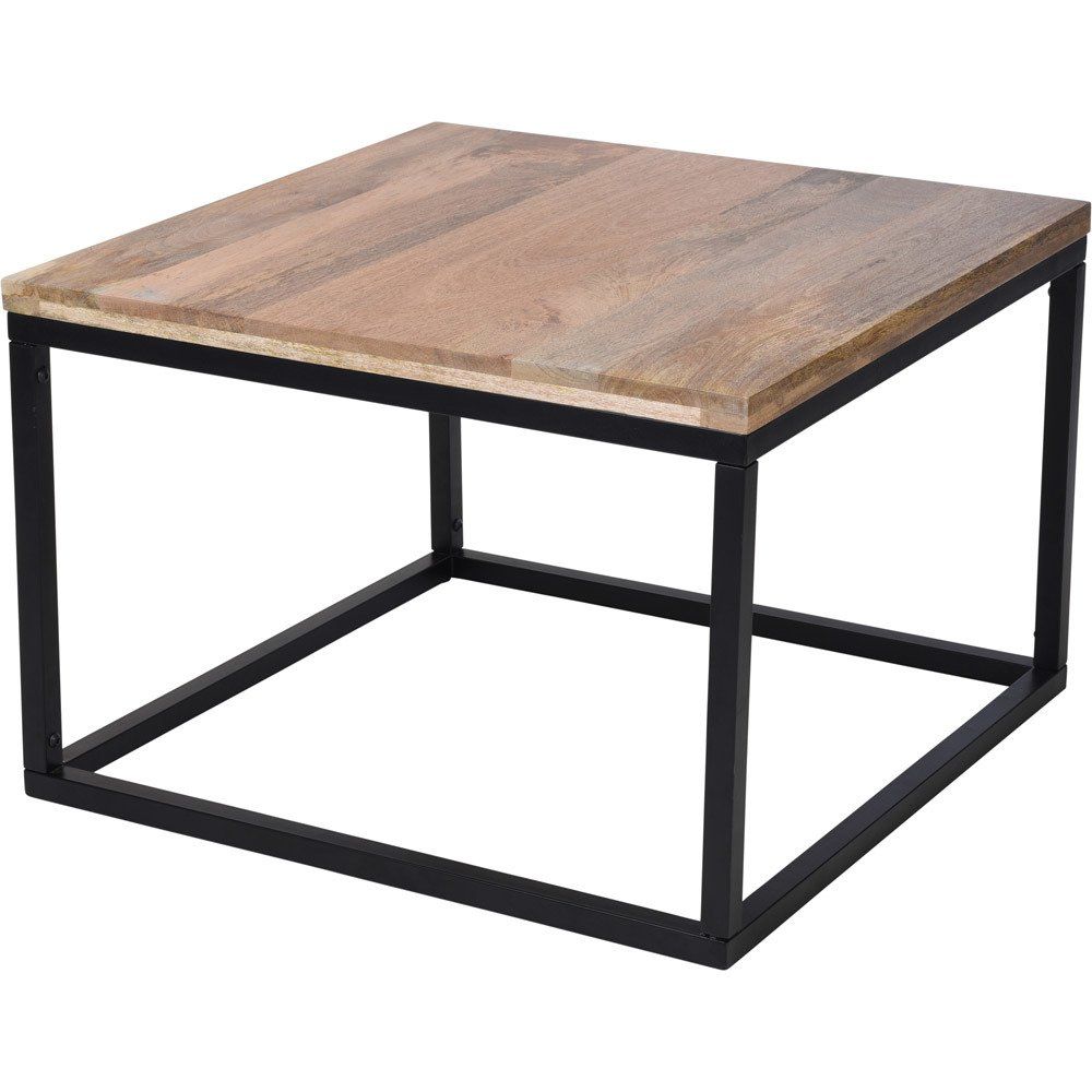 Home Styling Collection Dřevěný konferenční stolek, mango dřevo, 70 x 70 x 48 cm - EMAKO.CZ s.r.o.
