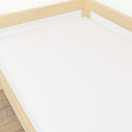 Benlemi Jednolůžkové hřejivé mikroplyšové prostěradlo Zvolte barvu: Bílá, Rozměr: 120 x 160 cm