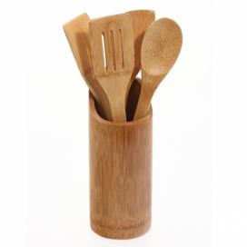 Sada kuchyňských doplňků z bambusu, 5 prvků Secret de Gourmet