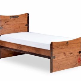CLK Dětská postel Jack 100x200cm-dub lancelot