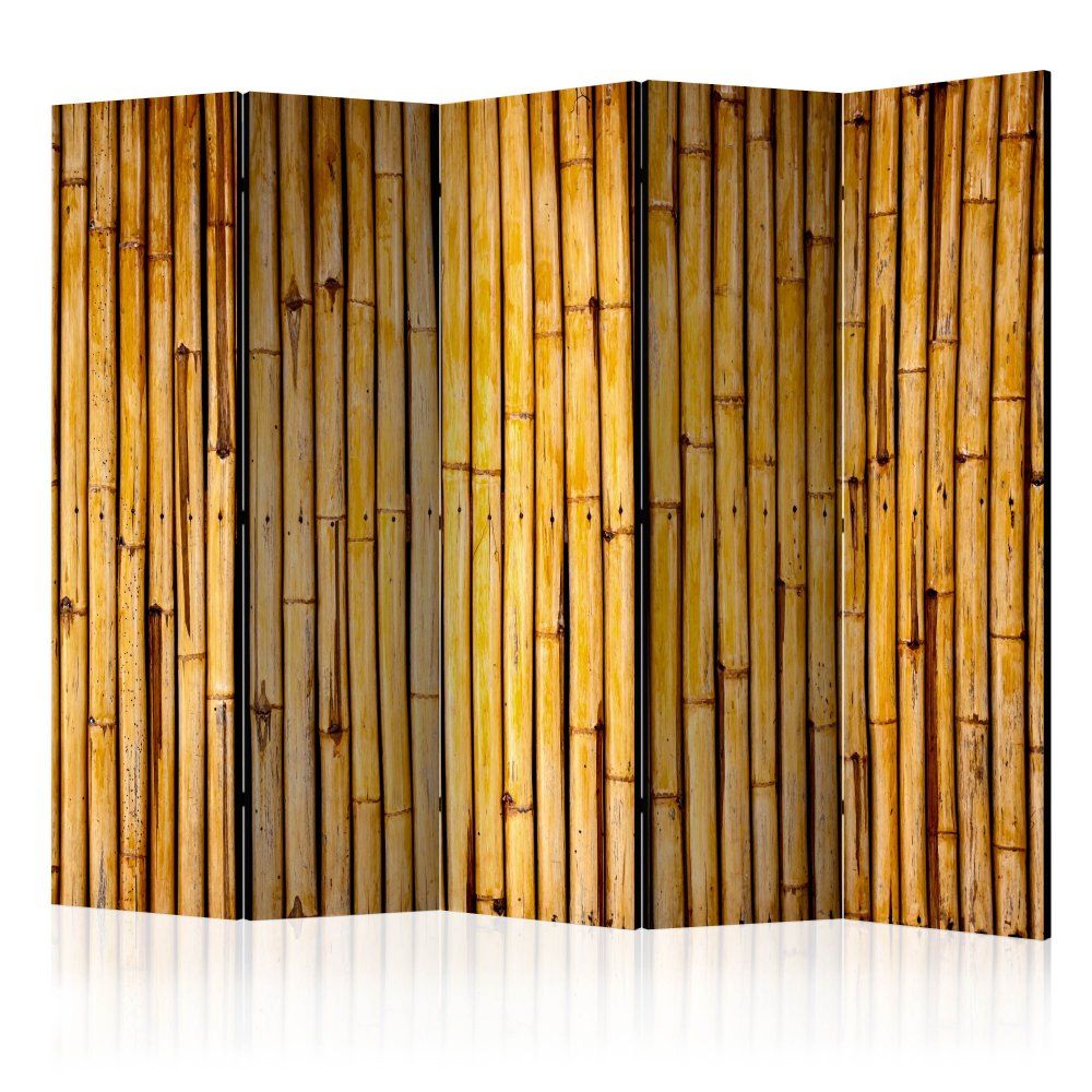 Paraván Bamboo Garden Dekorhome 225x172 cm (5-dílný) - DEKORHOME.CZ