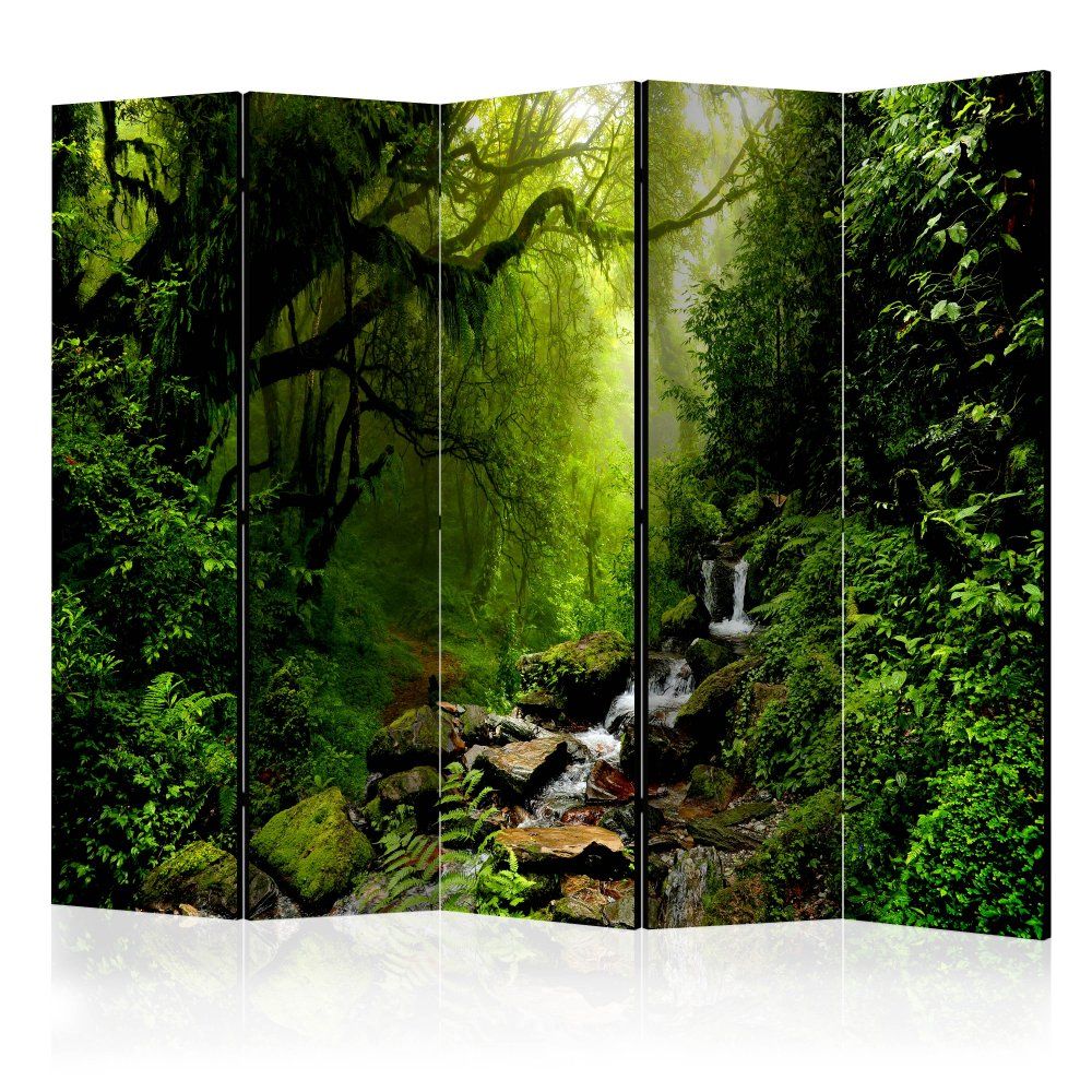 Paraván The Fairytale Forest Dekorhome 225x172 cm (5-dílný) - DEKORHOME.CZ