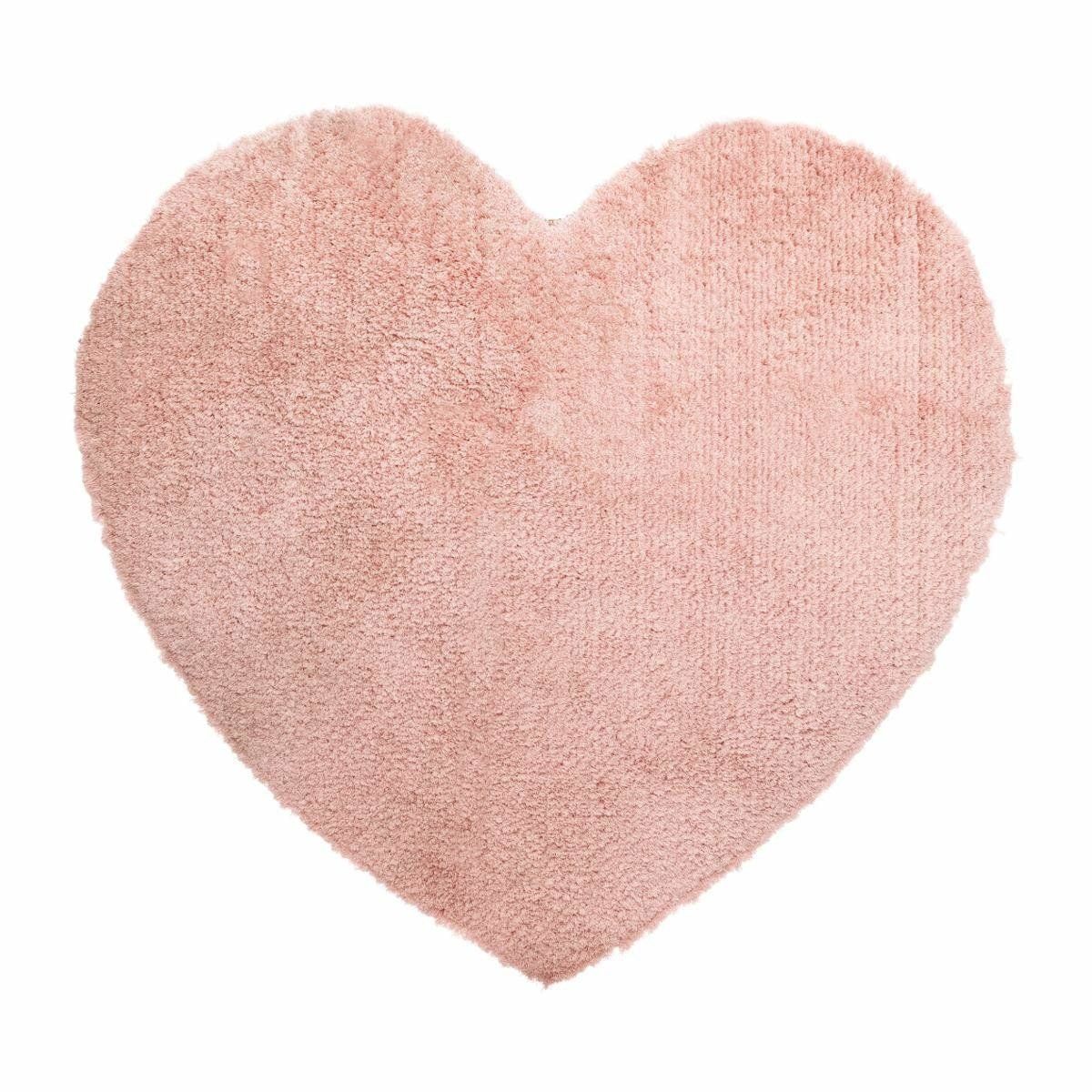 Atmosphera Dekorativní polštář se srdcem, 80 x 74 cm, růžový - EMAKO.CZ s.r.o.