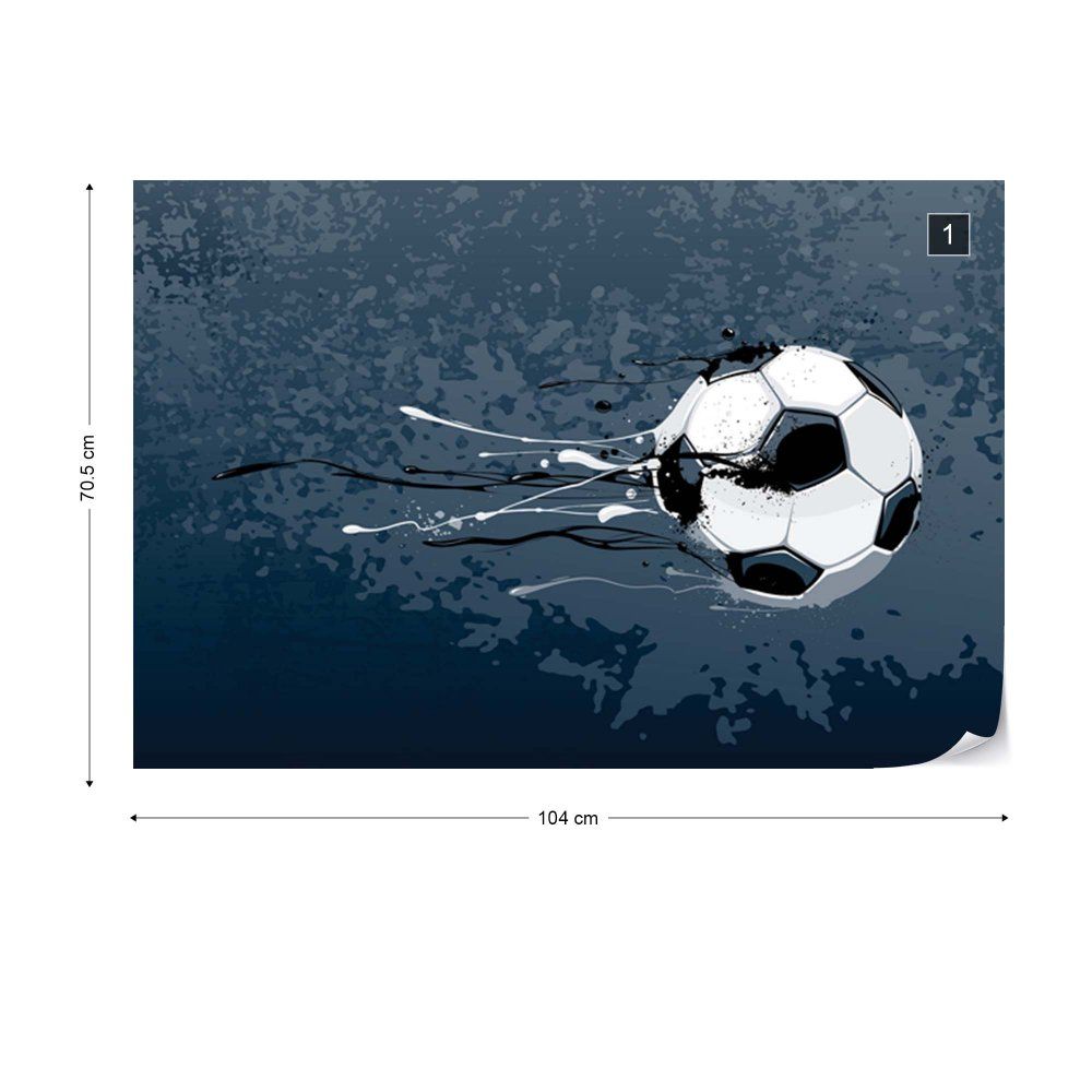 Fototapeta GLIX - Football Stars: Shoot + lepidlo ZDARMA Vliesová tapeta - 104x70,5 cm - GLIX DECO s.r.o.