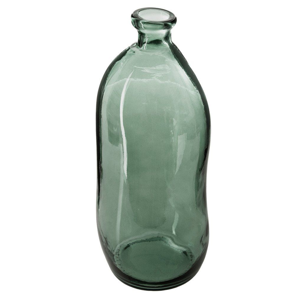 Atmosphera váza nasekaná, skleněná láhev, barva khaki, 51 cm - EMAKO.CZ s.r.o.