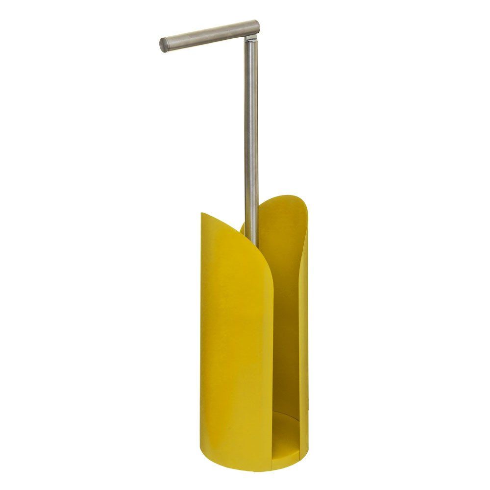 5five Simply Smart Žlutý stojan na toaletní papír se zásobníkem na náhradní válečky, - EDAXO.CZ s.r.o.