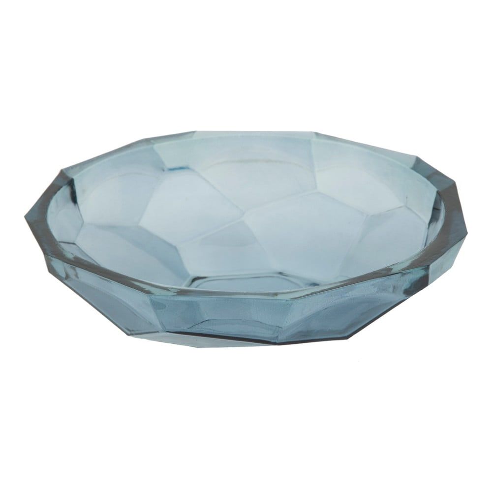 Modrá miska z recyklovaného skla Mauro Ferretti Stone, ø 34 cm - Bonami.cz