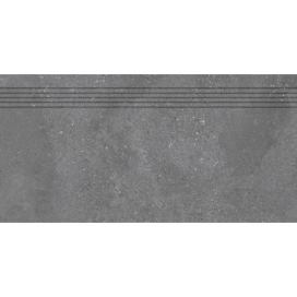 Schodovka Rako Betonico černá 30x60 cm mat DCPSE792.1