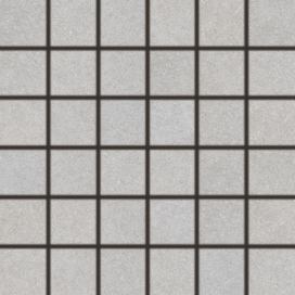 Mozaika Rako Block světle šedá 30x30 cm mat DDM06780.1