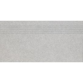 Schodovka Rako Block světle šedá 30x60 cm mat DCPSE780.1