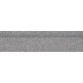 Schodovka Rako Block tmavě šedá 30x120 cm mat DCPVF782.1
