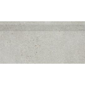Schodovka Rako Piazzetta světle šedá 30x60 cm mat DCPSE788.1