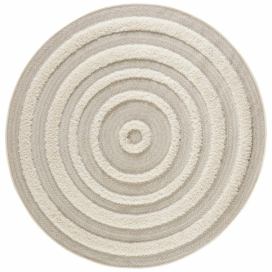 Krémový koberec Mint Rugs Handira Circle, ⌀ 160 cm Bonami.cz