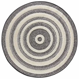 Šedo-bílý koberec Mint Rugs Handira Circle, ⌀ 160 cm Bonami.cz