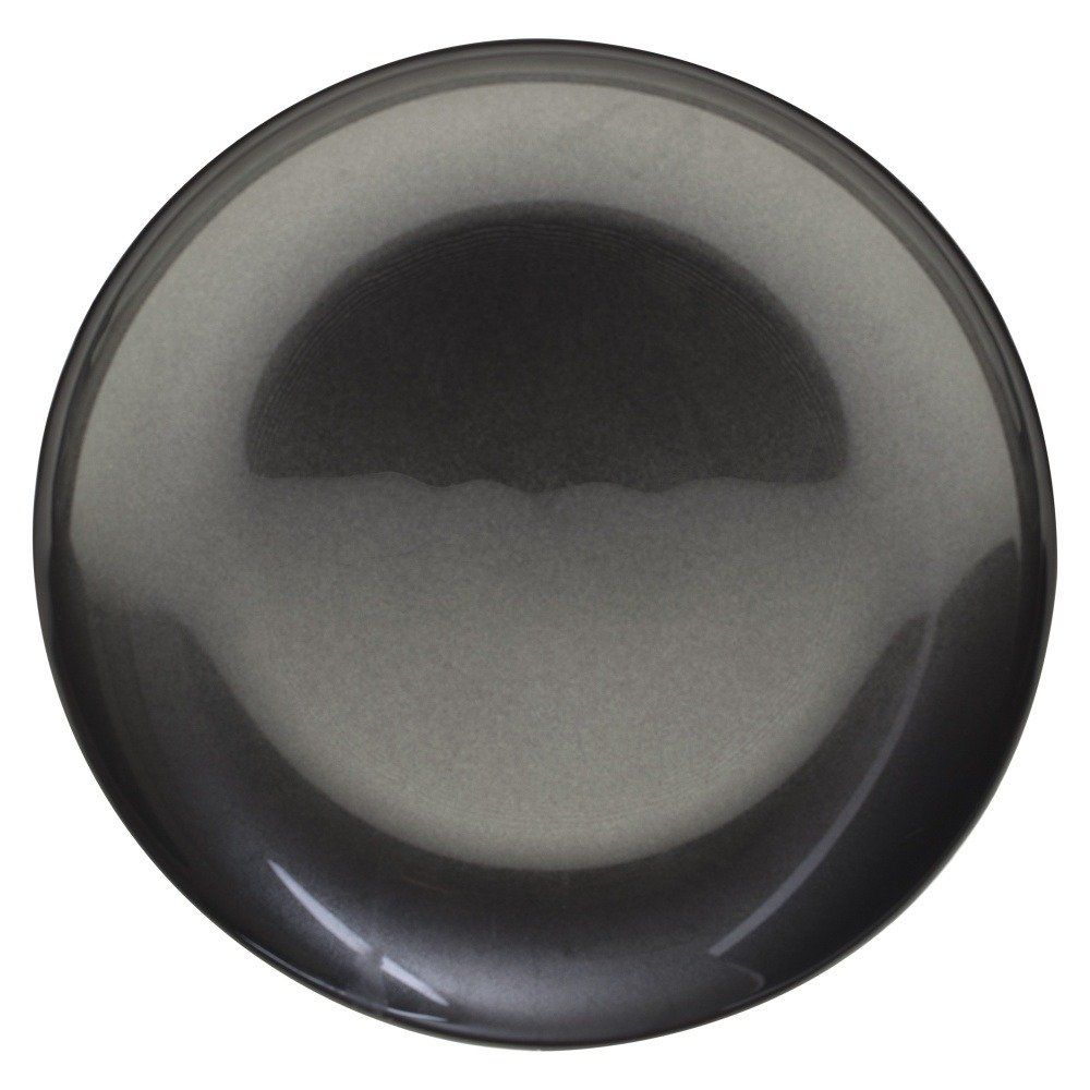 Secret de Gourmet Dezertní talíř ANIA GOLD, sklo, O 21 cm, černá BARVA - EDAXO.CZ s.r.o.