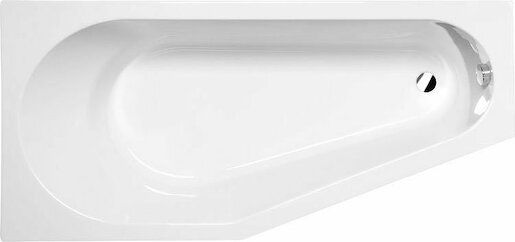 Asymetrická vana Polysan Tigra 170x80 cm akrylát levá 00111 - Siko - koupelny - kuchyně