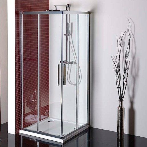 Sprchový kout čtverec 90x90 cm Polysan Lucis DL1615 - Siko - koupelny - kuchyně