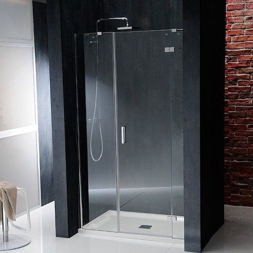 Sprchové dveře 140x200 cm Polysan VITRA chrom lesklý BN4115R - Siko - koupelny - kuchyně