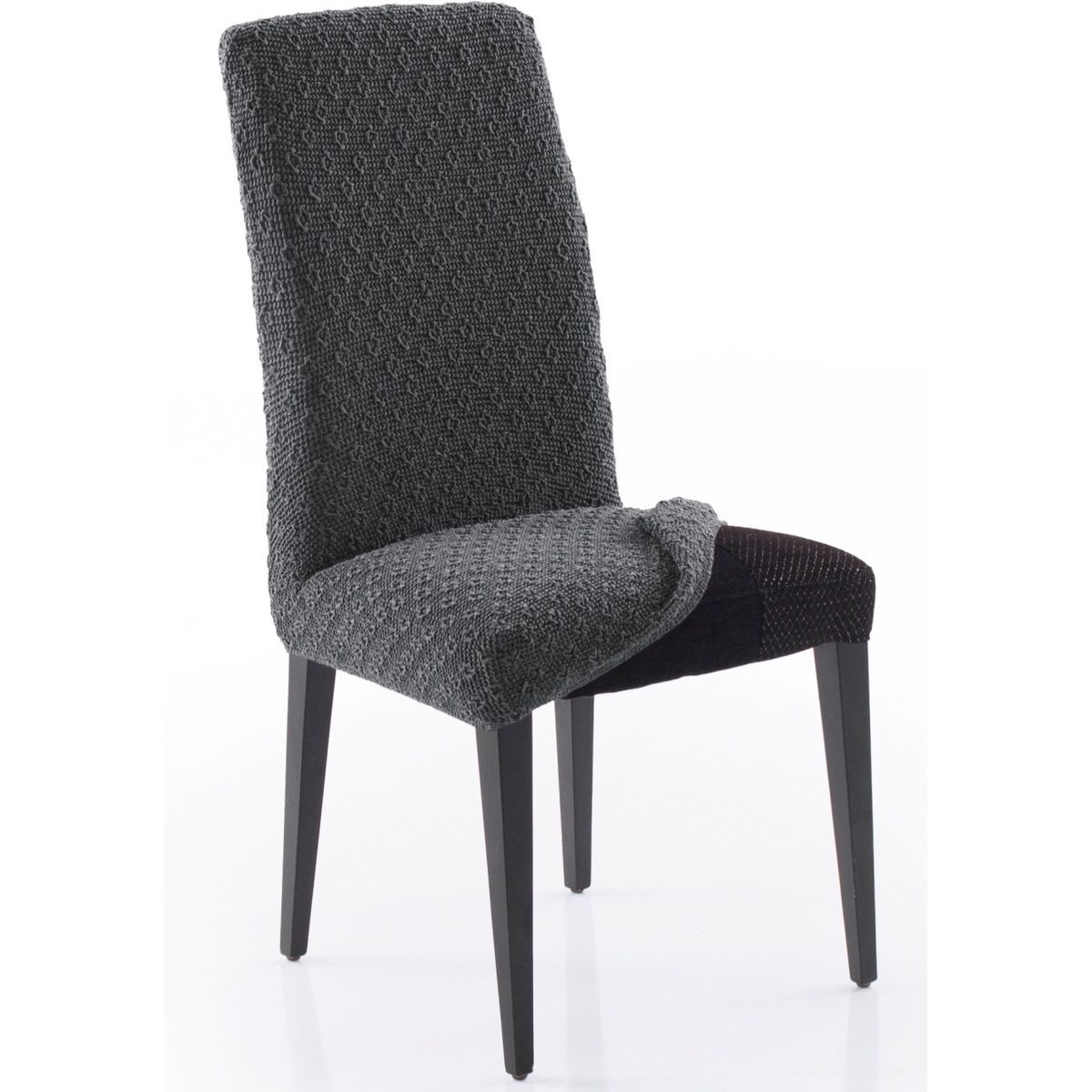 Forbyt Multielastický potah na celou židli Martin tmavě šedá, 60 x 50 x 60 cm, sada 2 ks - 4home.cz