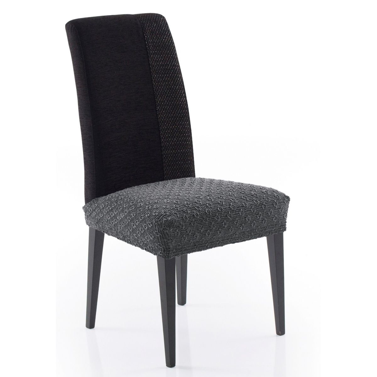 Forbyt Multielastický potah na sedák na židli Martin tmavě šedá, 50 x 60 cm, sada 2 ks - 4home.cz
