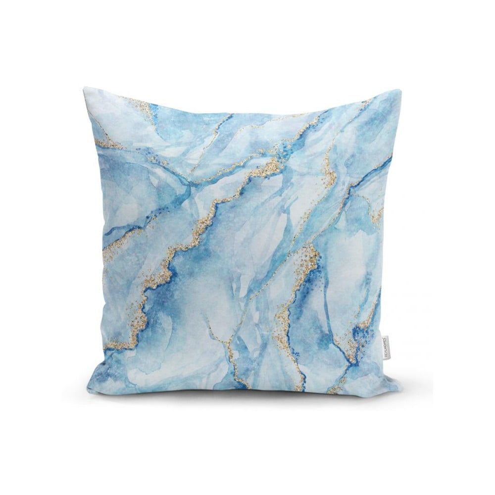 Povlak na polštář Minimalist Cushion Covers Aquatic Marble, 45 x 45 cm - Bonami.cz