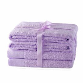 Set ručníků AmeliaHome Amary lila