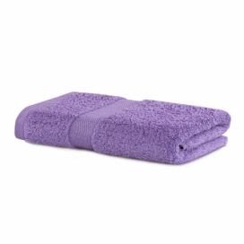 Bavlněný ručník DecoKing Mila 30x50cm fialový