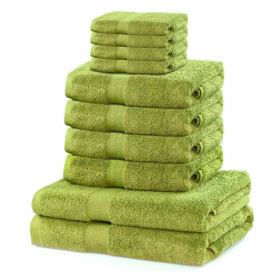 Set ručníků DecoKing Kunis světle zelené