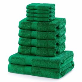 Set ručníků DecoKing Kunis zelené