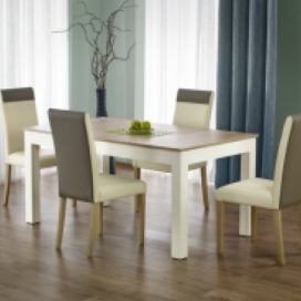 Halmar jídelní stůl SEWERYN barevné provedení: dub sonoma/bílá
