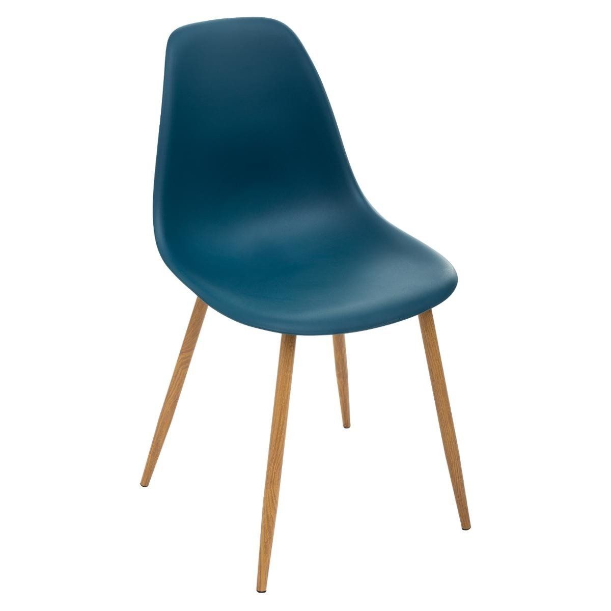 Atmosphera Loft židle pro jídelnu, skandinávský styl, mořská barva - EMAKO.CZ s.r.o.