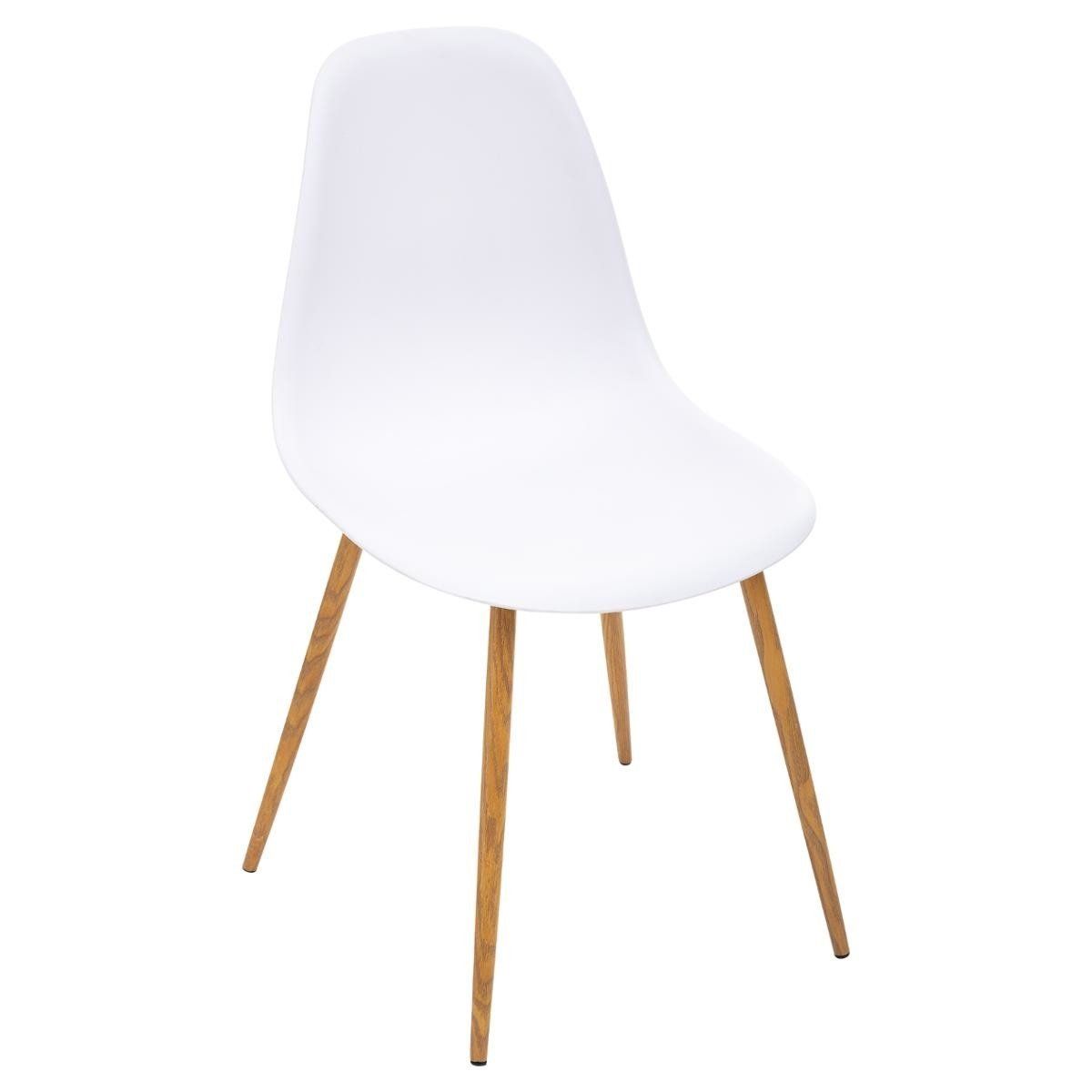 Atmosphera Loft židle skandinávského stylu, bílá - EMAKO.CZ s.r.o.