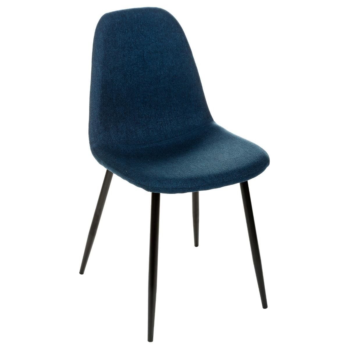 Atmosphera NAVY čalouněná židle pro jídelnu, mořská barva - EMAKO.CZ s.r.o.