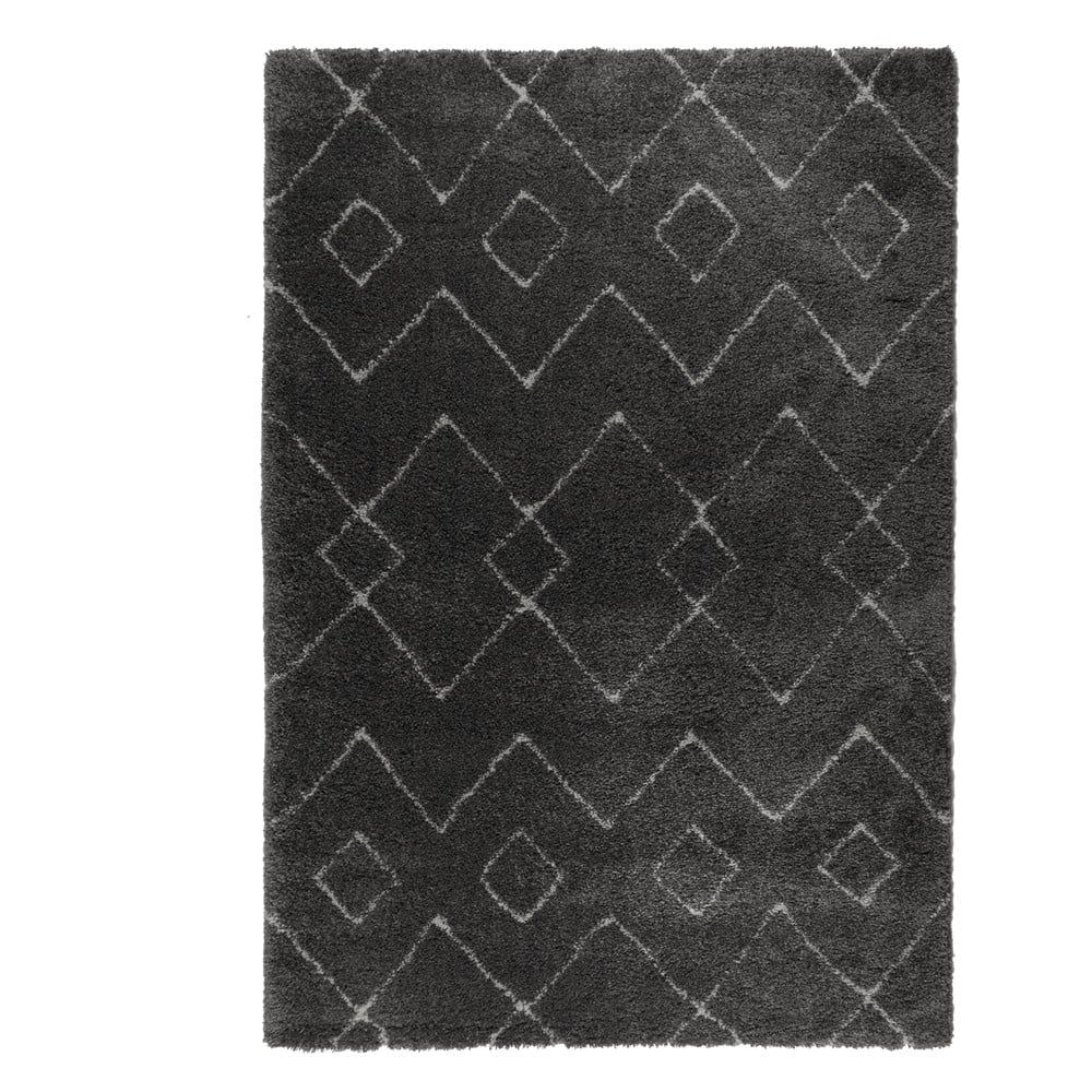Tmavě šedý koberec Flair Rugs Imari, 160 x 230 cm - Bonami.cz