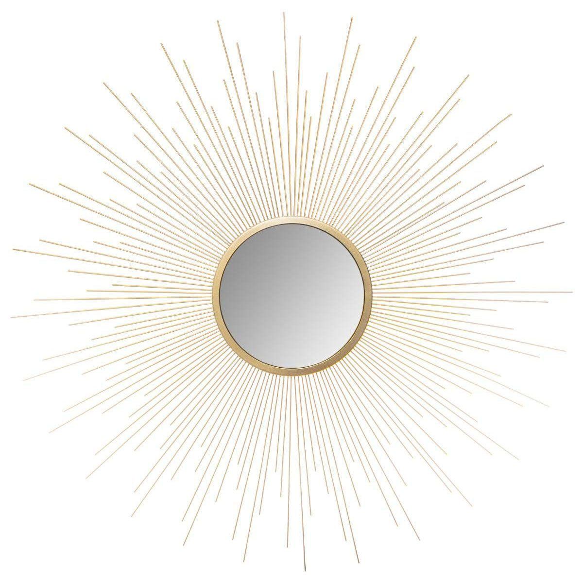 Atmosphera Velké zrcadlo, kulaté, 70 cm, zlatá barva - EMAKO.CZ s.r.o.