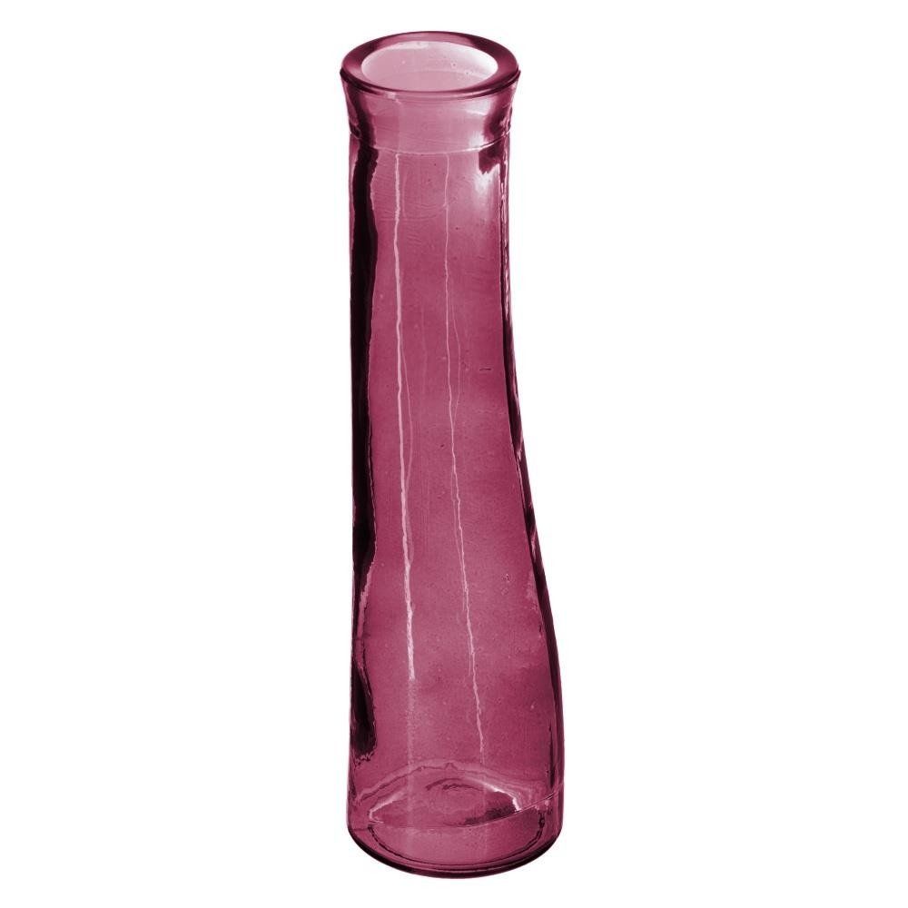 Atmosphera Váza z recyklovaného skla, 20 cm, růžová - EMAKO.CZ s.r.o.