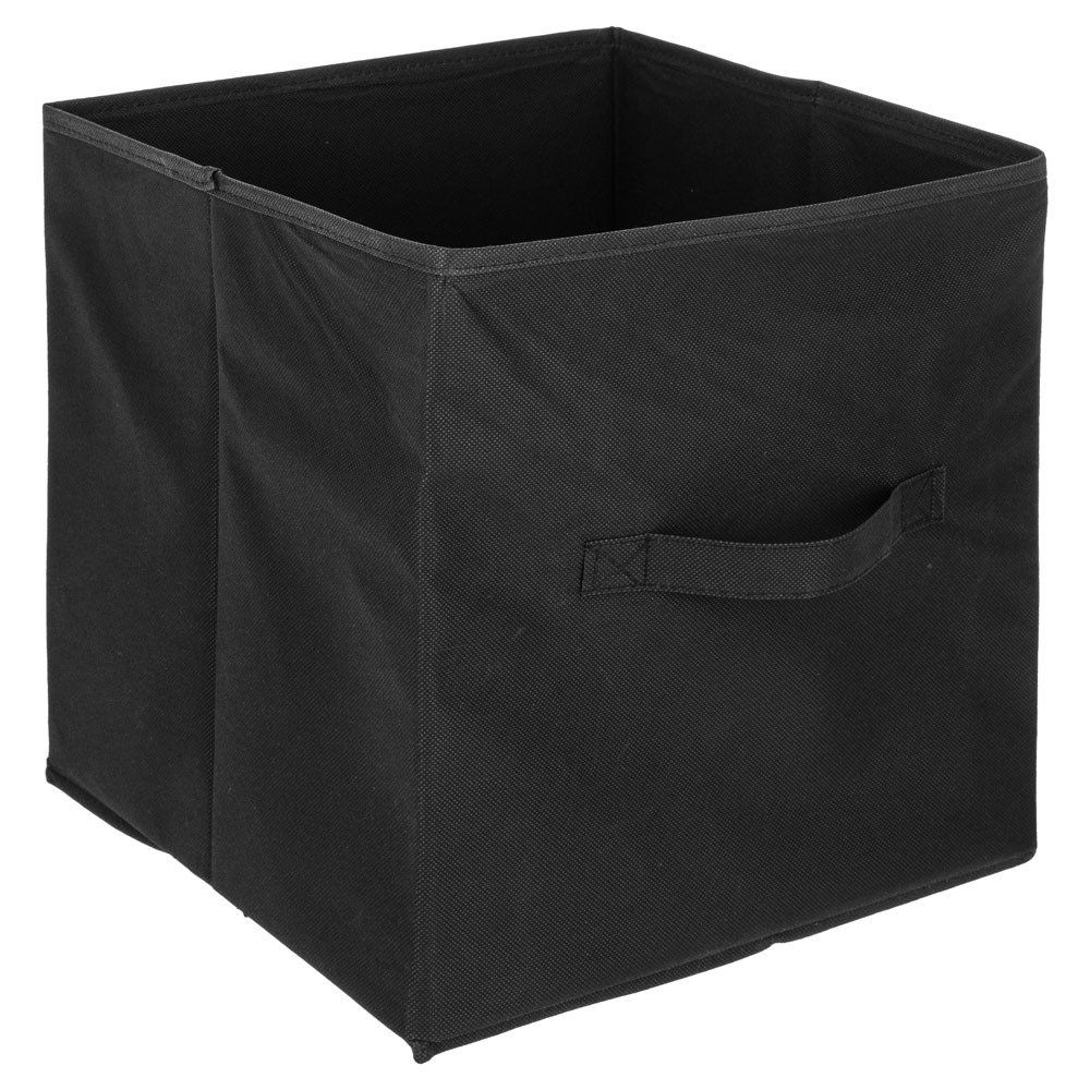 Secret de Gourmet Krabice na textil, krabička na oblečení, 31 x 31 cm, černá - EMAKO.CZ s.r.o.