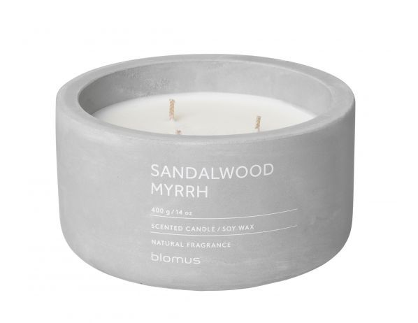 Vonná svíčka Sandalwood Myrrh - kulatá - FORLIVING