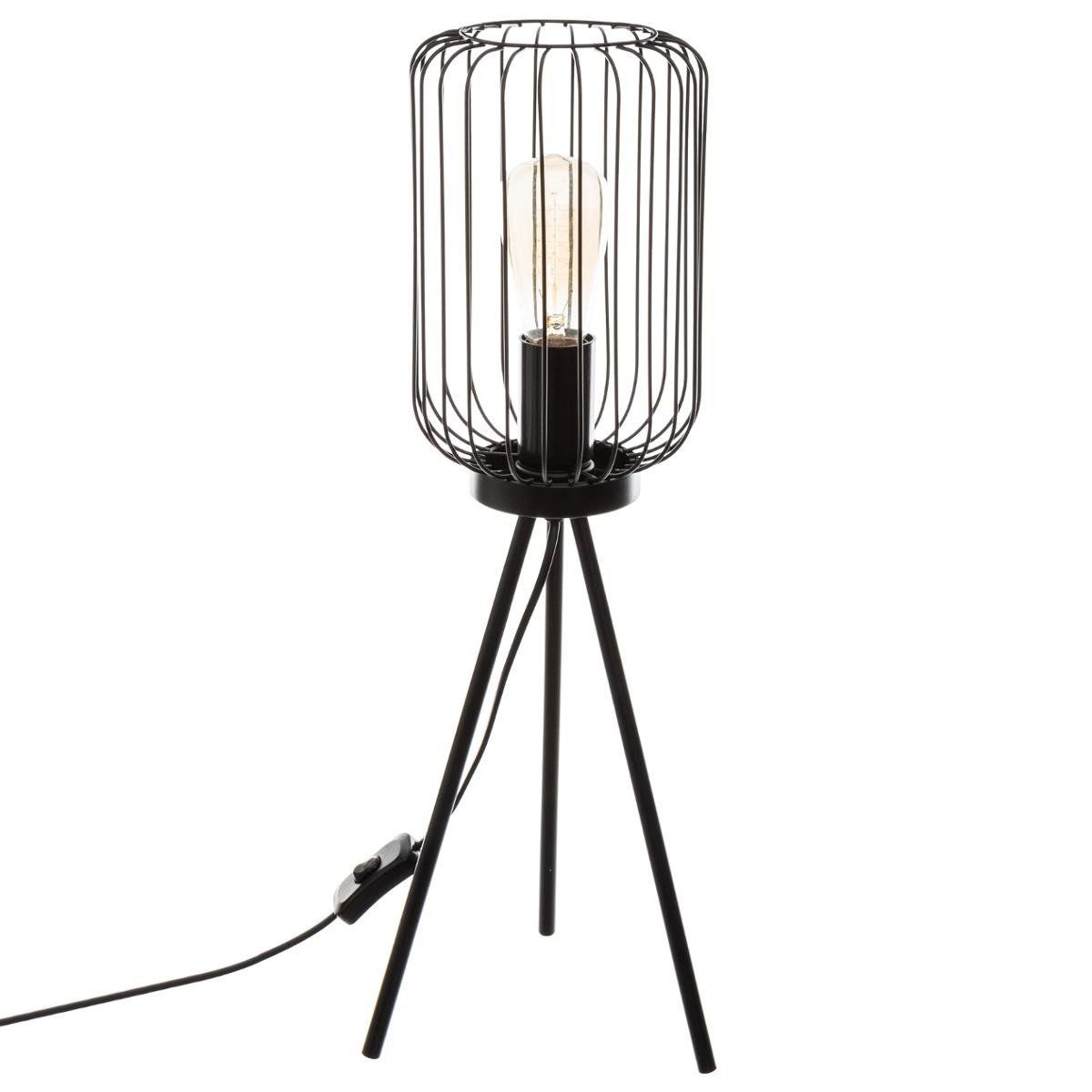 Atmosphera Dekorativní stojací lampa EGIO, kov, 59 cm, černá - EMAKO.CZ s.r.o.