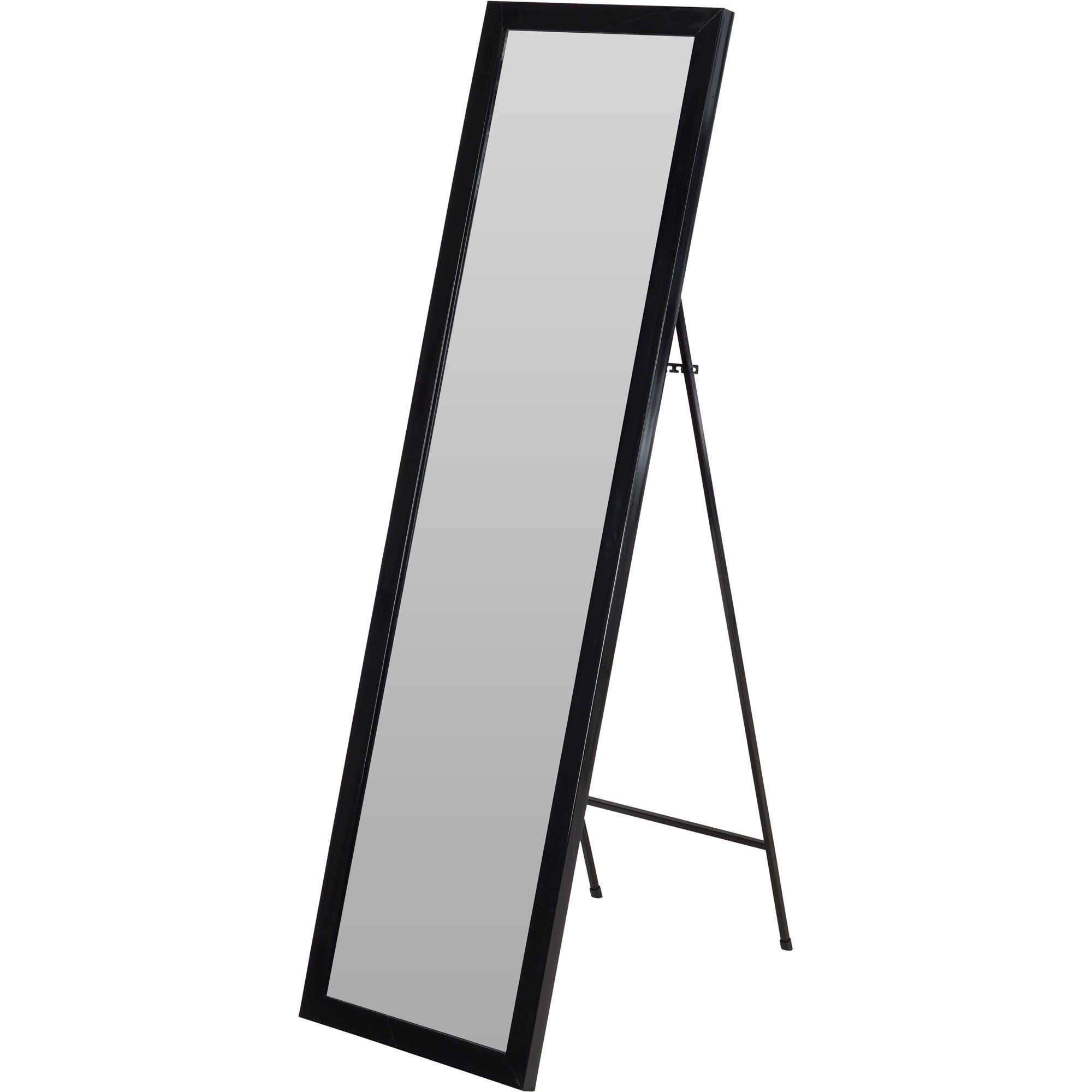 Home Styling Collection Obdélníkové zrcadlo 126 cm, černé - EMAKO.CZ s.r.o.