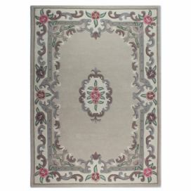 Béžový vlněný koberec Flair Rugs Aubusson, 120 x 180 cm Bonami.cz