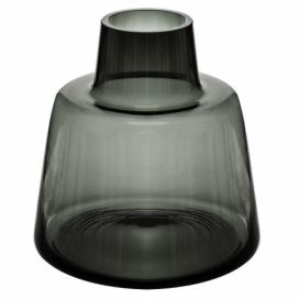 Atmosphera Váza v šedé barvě, RETRO, 23 cm