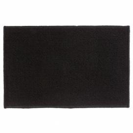 5five Simply Smart Předložka do koupelny TAPIS UNI, 40 x 60 cm, černá barva