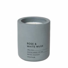 Vonná svíčka Rose & White Musk - velká FORLIVING