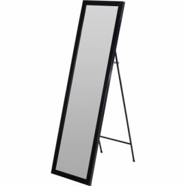 Home Styling Collection Obdélníkové zrcadlo 126 cm, černé