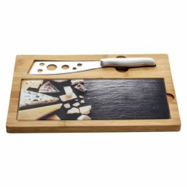 Secret de Gourmet Sýrový sýr deska s nožem, 3 kusy zahrnuty