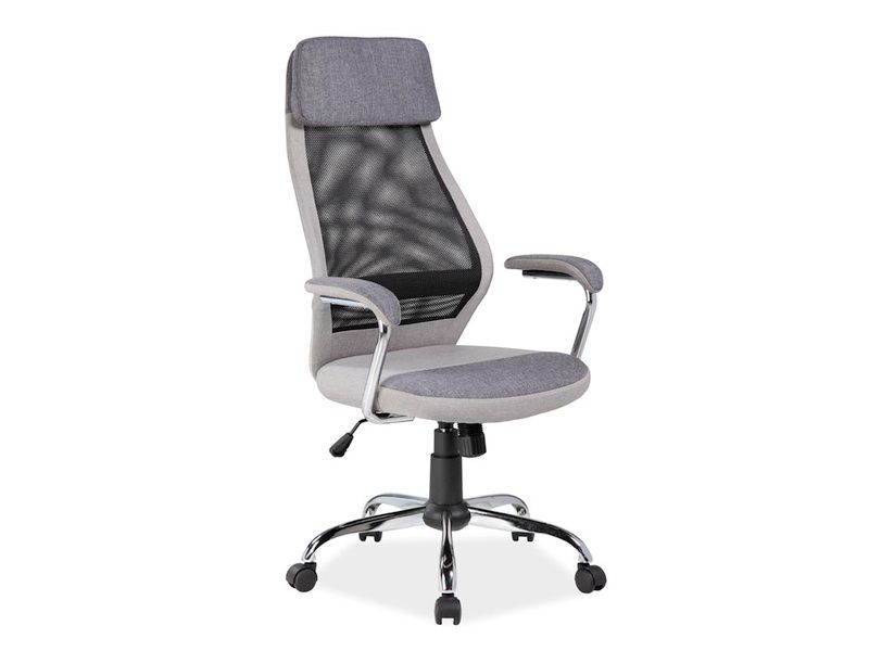 Židle kancelářská Q336 šedý - Nabytek-Bogart.cz