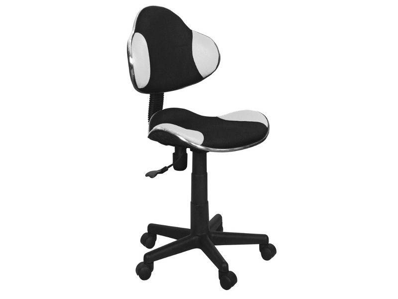 Židle kancelářská QG2 černý/bílý (materiál membrána) - Nabytek-Bogart.cz