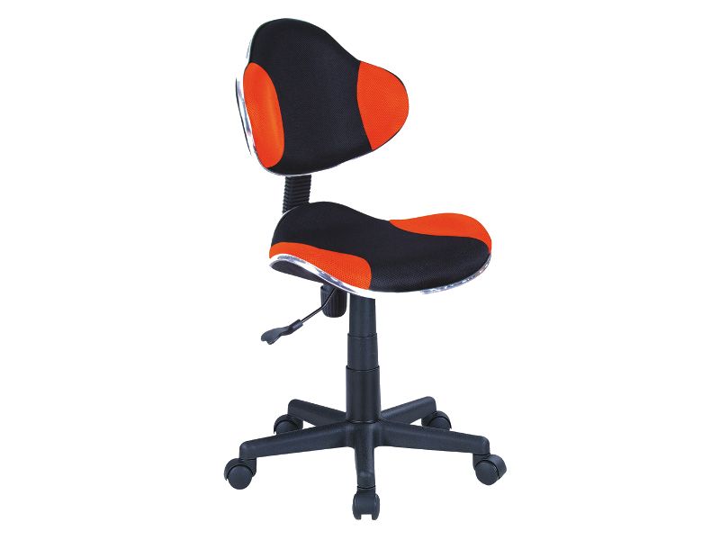 Židle kancelářské QG2 oranžový/Černý - Nabytek-Bogart.cz